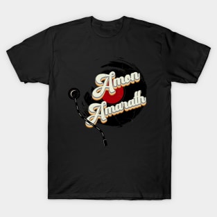 Amon Amarth // Vinyl Vintage Aesthetic T-Shirt